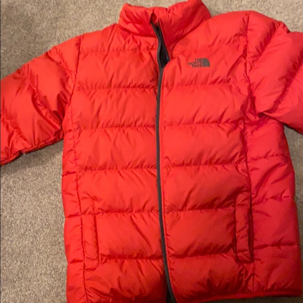 Boys north face puffer jacket